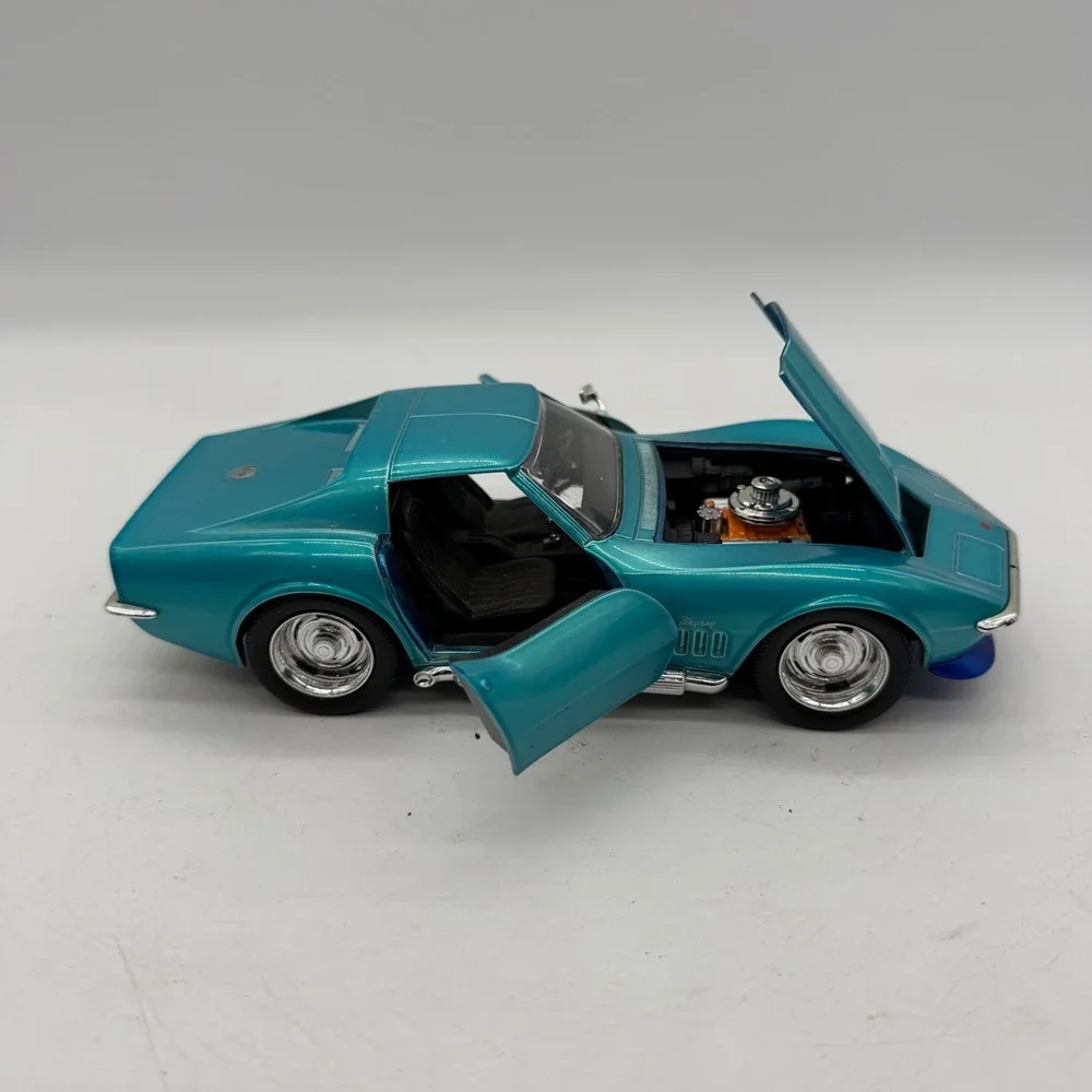 Jada 96799 Bigtime Muscle‎ 1/24 Aqua 1969 Corvette Stingray ZL-1 Die-Cast Car